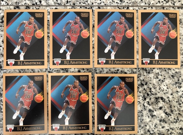 BJ Armstrong 1990 NBA Hoops Skybox Rookie Card Lot 22 Cards EBay