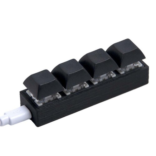 4Keys Mini Mechanical Keyboard Programming Macro Keypad TS. Gaming Keyboa D3P7 - Picture 5 of 11
