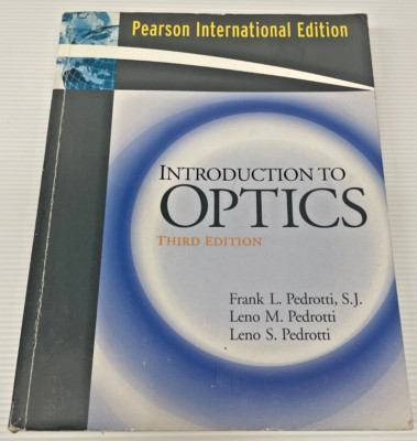 Introduction to Optics 3e Pearson International Edition (91018) (RK)