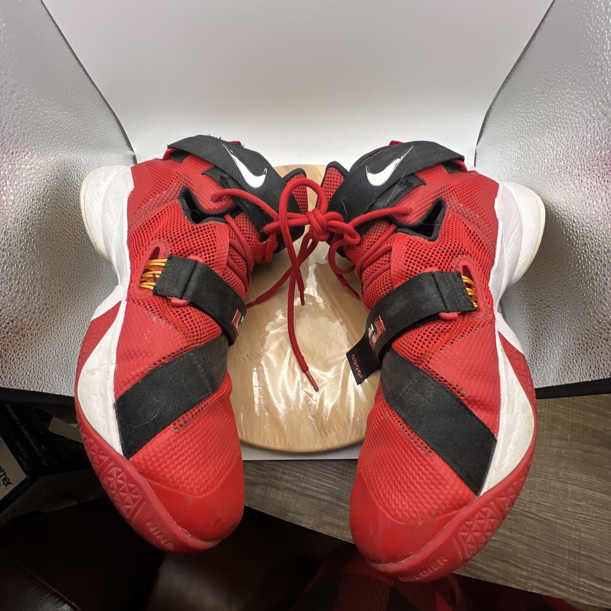 Size 12 - Nike LeBron Soldier 9 University Red for sale online | eBay