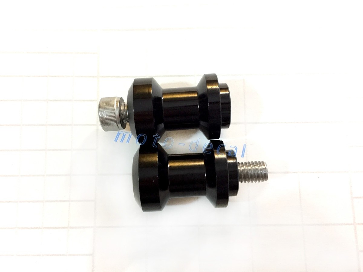 CNC 8mm Swingarm Spools Sliders Mounts For 2013-2014 Ninja