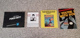 Mike Tyson's Punch-Out Nintendo NES Manual Completo Carta CIB Variante C&oacute;digo Estrella