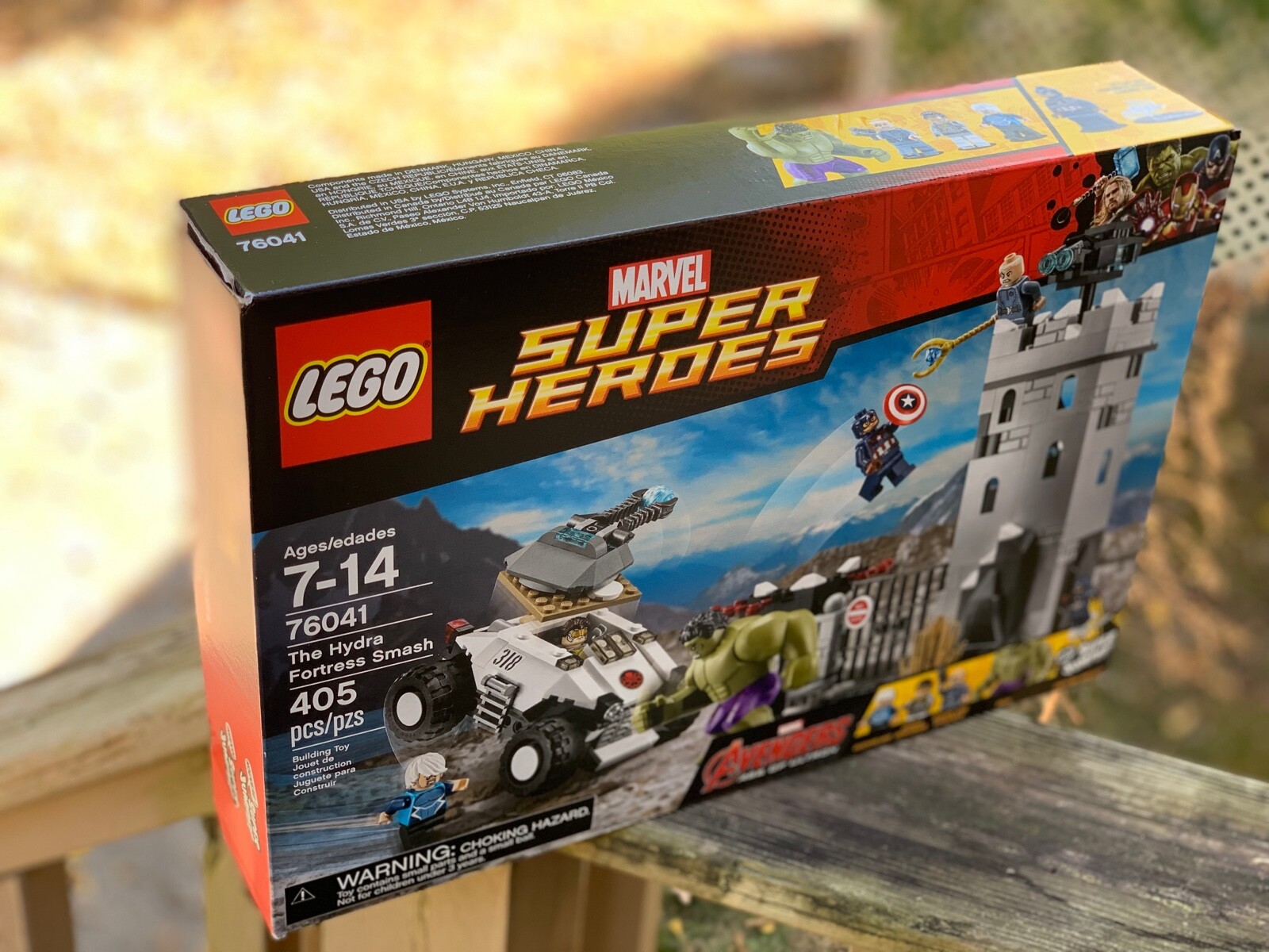 The Hydra Fortress Smash Lego Set 76041 1x Lego Set Super Heroes