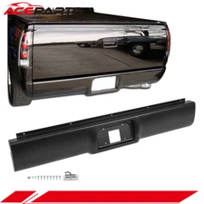 Rear Bumper Roll Pan w/ LED Light For 1988-98 Chevry GMC C/K 1500 2500 3500
