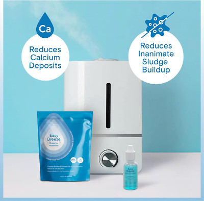 [2 Pack] Humidifier Cleaner Drops for All Makes & Models - Made in USA Humidi...