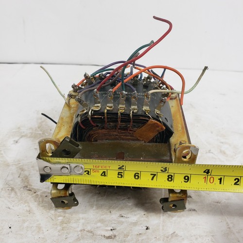 Vintage Industrial Transformer HP-7116 Multiple wire 30+ 10ohms - Picture 7 of 12