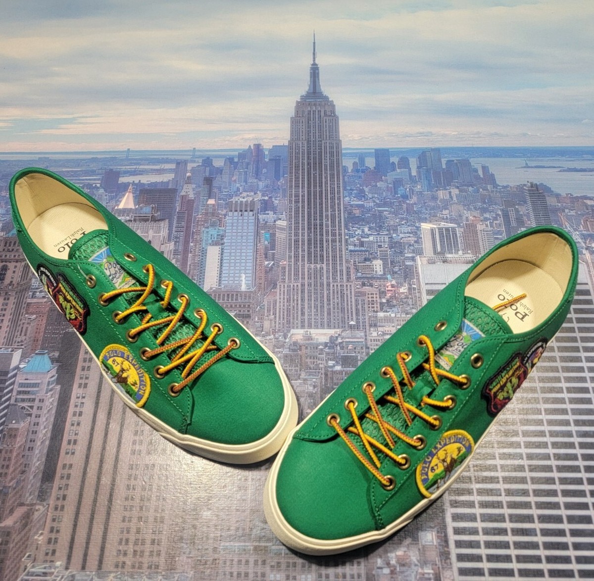 Polo Ralph Lauren Nelson Southwest Polo Expedition Sneaker Sz 9.5