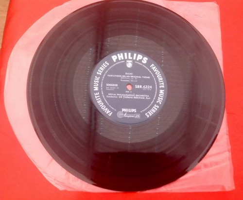 SBR 6224 Elgar Enigma Variations RPO Thomas Beecham 10" Vinyl LP Ex/vg - Bild 4 von 4