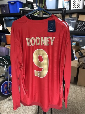 rooney england jersey