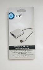 ONN Mini DisplayPort To VGA Adapter Brand New Sealed