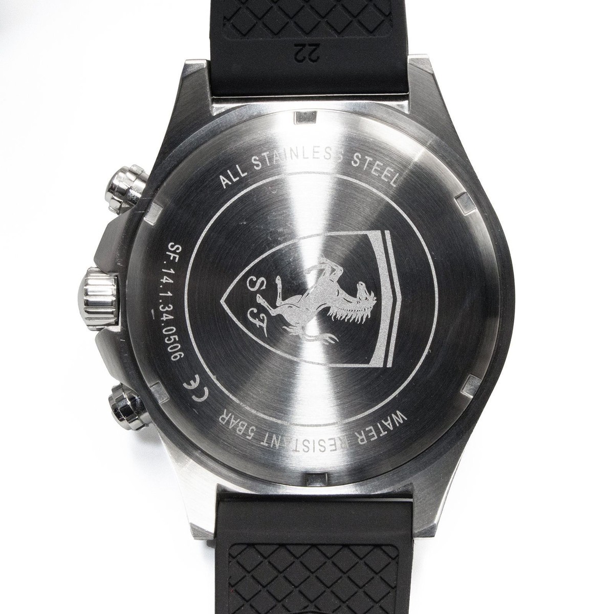 Scuderia Ferrari PILOTA Cronometro Watch Analog Quartz Mens Scuderia Ferrari PILOTA Cronometro Watch Analog Quartz Mens