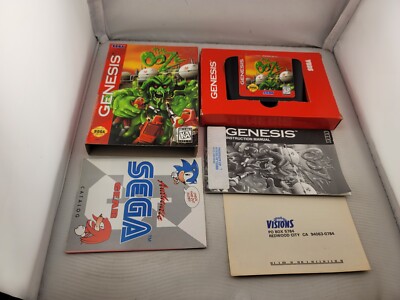 Ooze The Sega Genesis Complete In Box CIB Great Shape