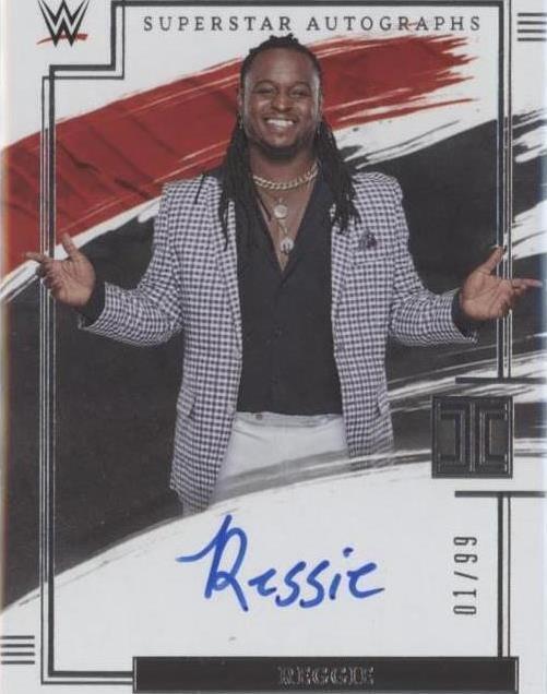 2022 Panini Impeccable WWE - Reggie #SA-RGE - 1 of 1