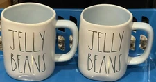 Rae Dunn Jelly Beans Mug - Easter 2021 - Coffee Cup - Brand New - Iridescent x2