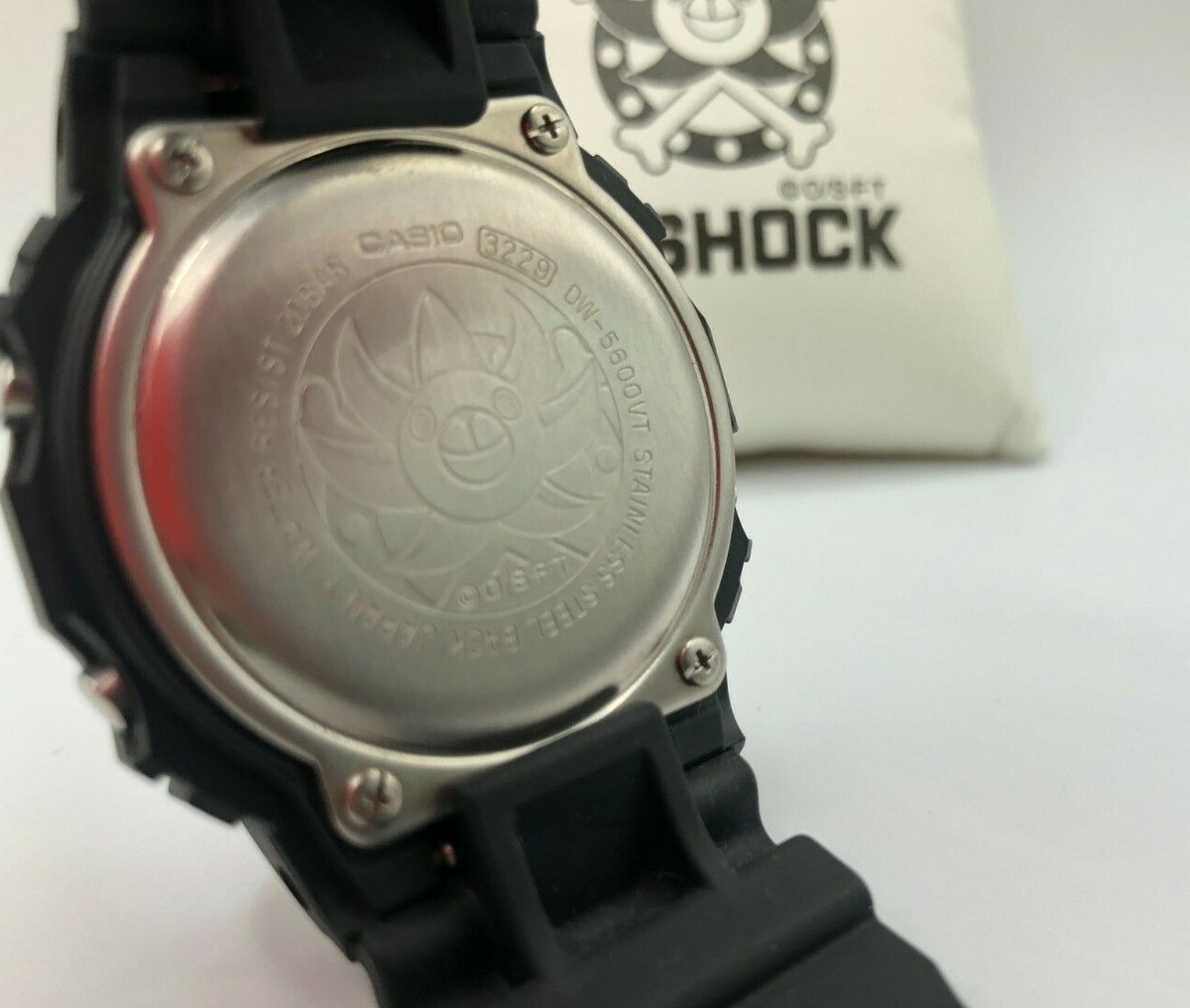 ONE PIECE Casio G-Shock DW-5600VT Watch MUGIWARA PIRATES