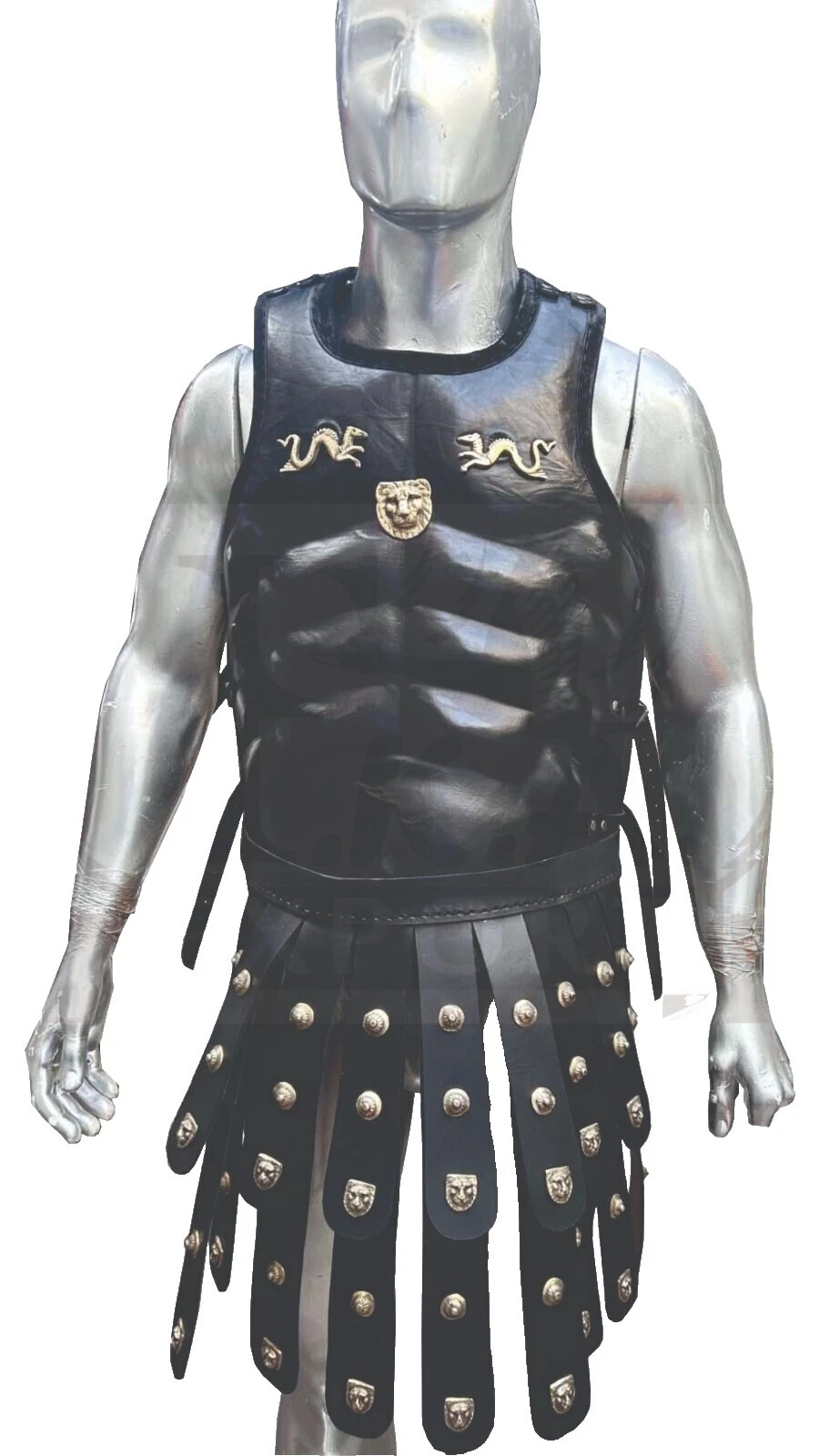 Black Roman armaduras en el pecho de colección