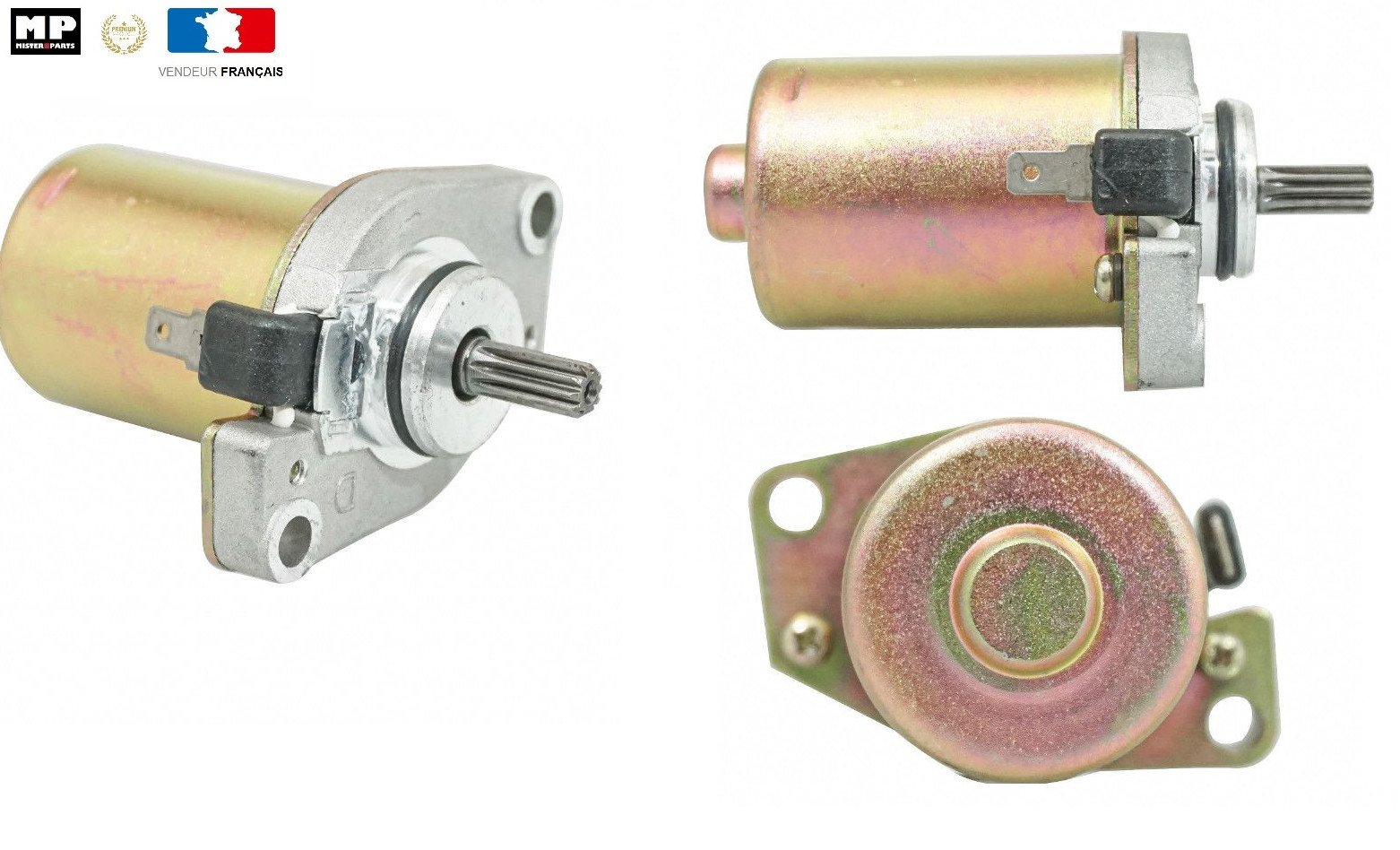 Démarreur électrique 50cc pour MBK Booster et Yamaha Bw's Spirit de type Next Generation