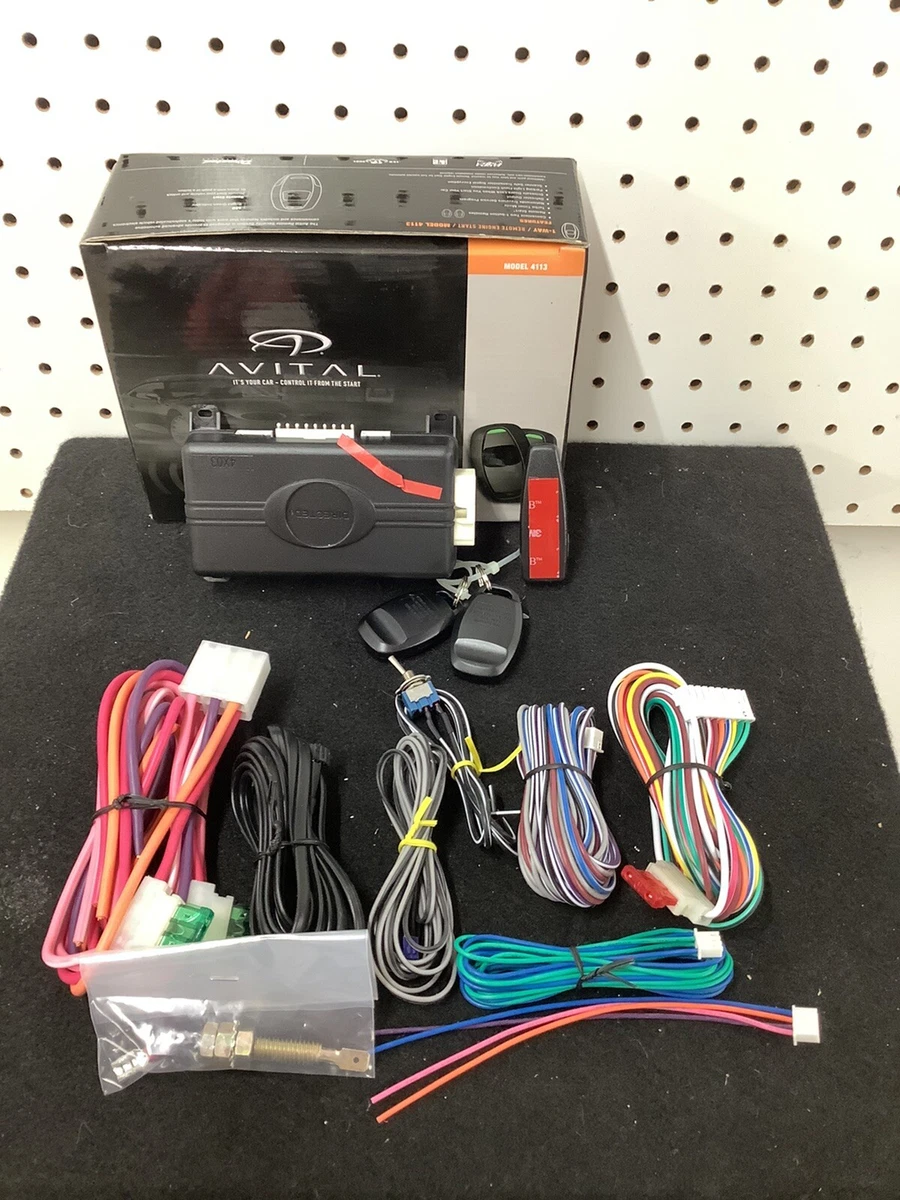 AVITAL model 4113 1 way Remote Engine Start eBay