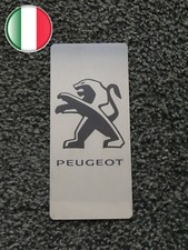 TUNING STEEL INOX PEDALIER REPOSE PIEDS REPOSAPIES PEUGEOT 206 207 208 CC SPORT