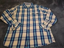 The Normal Brand Bear Flannel Size XL Button Shirt Mens Multi Colored Plaid Stri