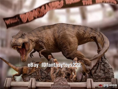 Iron Studios Demi Art 1/20 Final Scene Jurassic T-Rex LAST SCENE Resin Statue