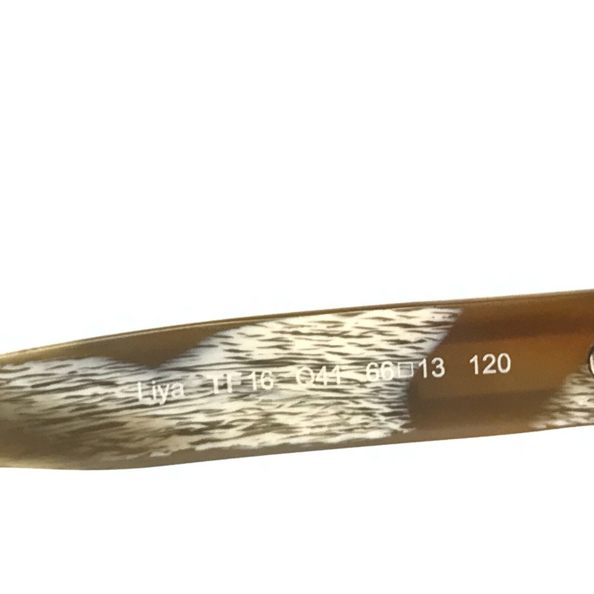 Tom Ford Sunglasses Liya TF16 Q41 Brown Horn Oversized