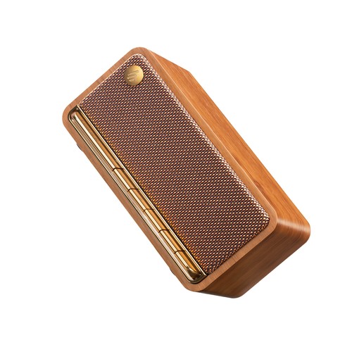 Edifier MP230 tragbarer Retro Bluetooth Lautsprecher - braun - Bild 6 von 9
