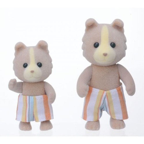 SET DAY AT THE SEA Sylvanian Families Epoca UK 4870 Calico Critters Nuovo - Foto 2 di 24