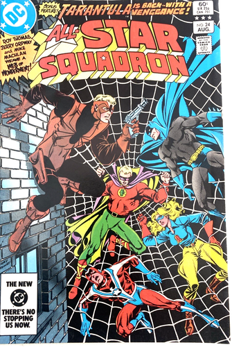 ALL STAR SQUADRON. NUMBER'S 23 & 24. (2 ISSUE 1983 KEY ISSUES LOT). DC COMICS. - Picture 3 of 12