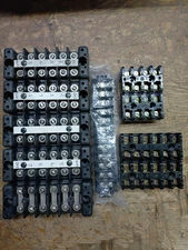 (10pcs) Barrier Terminal Strip Assortment 4-position, 6-position, 12-position