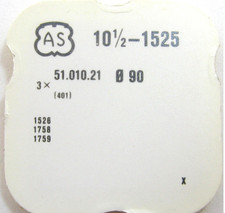 AS 1525 Winding Stem watch part 401/366 3-PACK  SEE INTERCHANGE LIST 