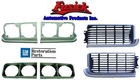 1969 Olds Cutlass 442 Grille Headlight Bezel & Headlight Housing Set