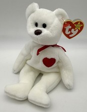 Ty Beanie Babies  Valentino  the Valentine  s Day Teddy Bear Plush Toy