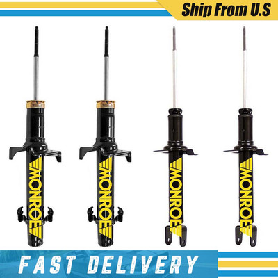 Monroe Complete Front & Rear Struts For 2008-2012 Honda Accord Lifetime Warranty