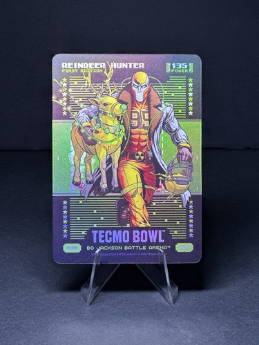 2026 Bo Jackson Battle Arena Tecmo Bowl Reindeer Hunter Myles Garrett GLOW FOIL