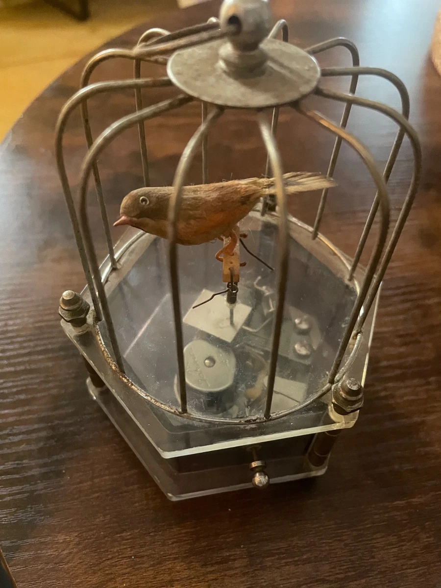 Vintage Bird Music Box - Mechanical Decor For Collectors