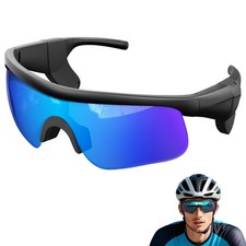 Smart Glasses,Polarized Bluetooth Sunglasses for Men Women,Smart Sports Sungl...