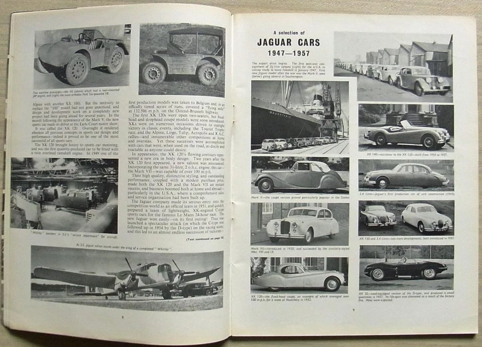 JAGUAR CASE HISTORY Publicity Brochure to 1964 2nd IMPRESSION Daimler LANCHESTER - Image 2 of 4
