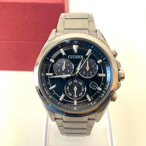 Citizen Attesa Eco-Drive Chronograph Titanium Solar Watch