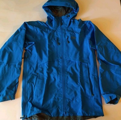 Outdoor Research Jacket Mens Large Blue Maximus Gore-Tex Pro Shell Alpine Ski 
