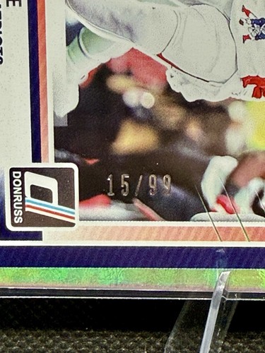 2025 Panini Donruss - Drake Maye 15/99 Silver Press Proof Die Cut #58 Patriots - Foto 3 di 3