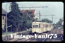 ORIGINAL SLIDE TROLLEY TRAM 6303 WEST BERLIN GERMANY 1960