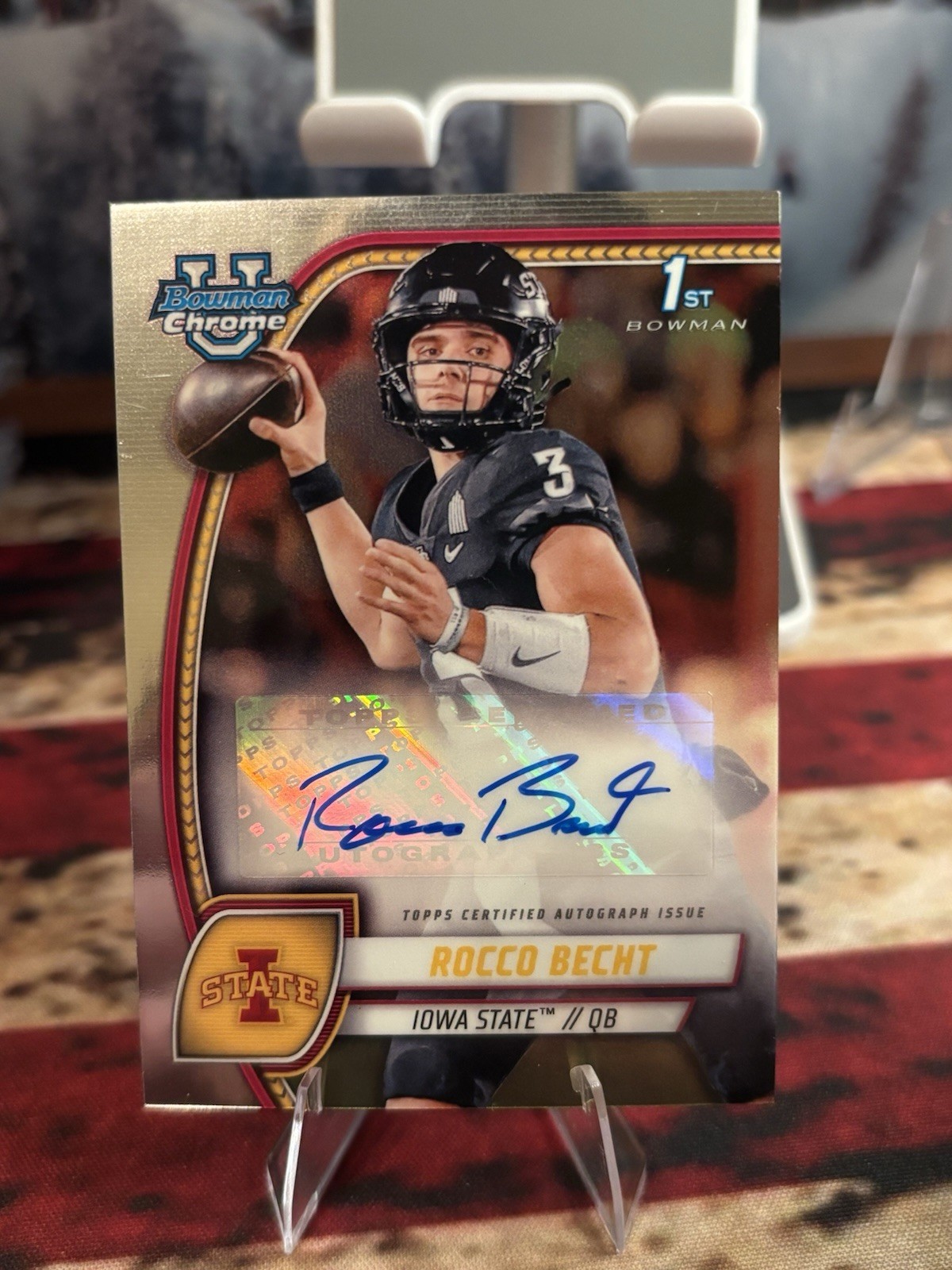 2024 Bowman University Chrome - Chrome Prospect Autographs Rocco Becht #PA-RBE