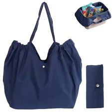 Reusable Grocery Bags,Reusable Shopping Bags,Folding Bags Blue