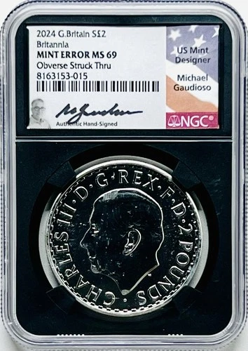 2024 Silver Britannia 1 oz — photo from another recent sale