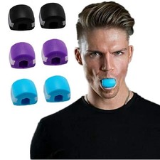 Silica Gel Face Fitness Ball Jaw Exerciser Facial Toner Reduce Double Chin Relax