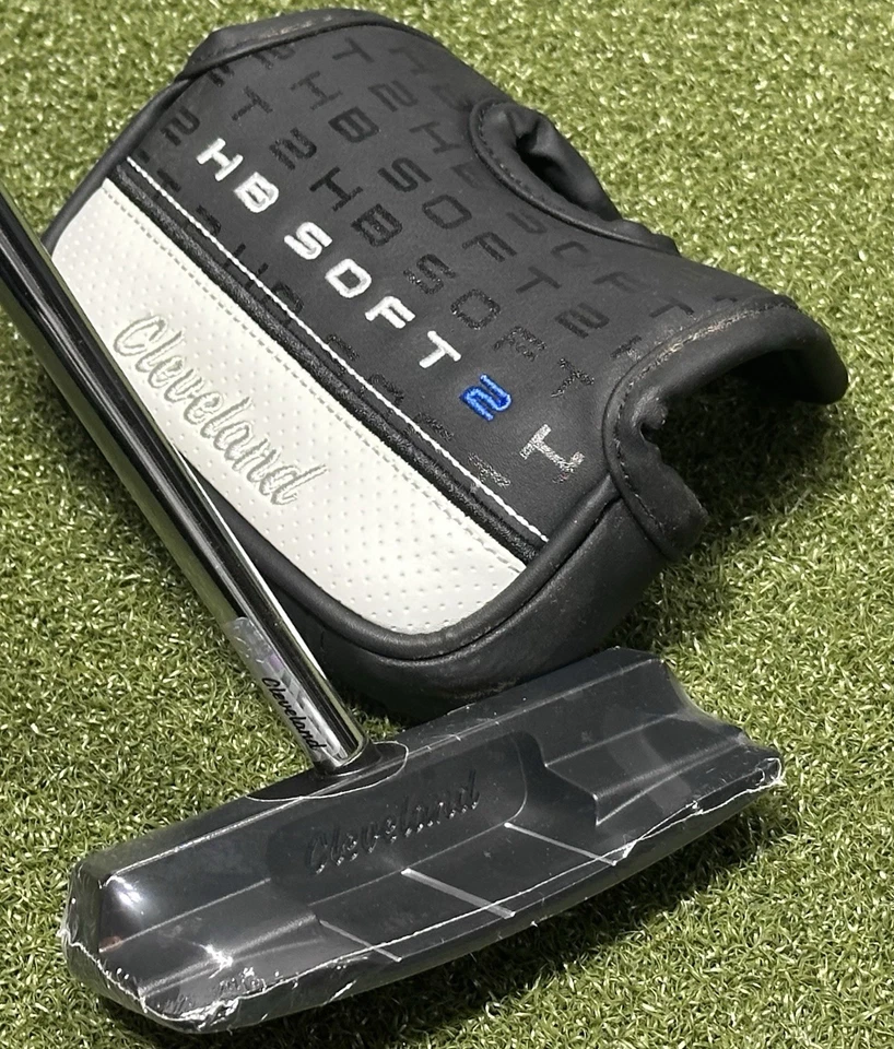 Cleveland HB Soft 2 Black #8C Center Shaft Putter w/ All In Shaft 35" w/ Cover - Image 2 of 4