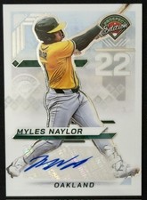 Myles Naylor 2025 Panini Prospect Edition - Certified Signature Prizm #156