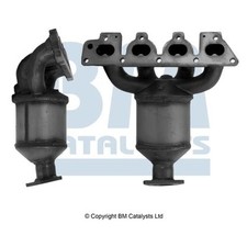BM Catalysts Catalytic Converter fits Vauxhall Zafira 1999-2005 1.6 13106575