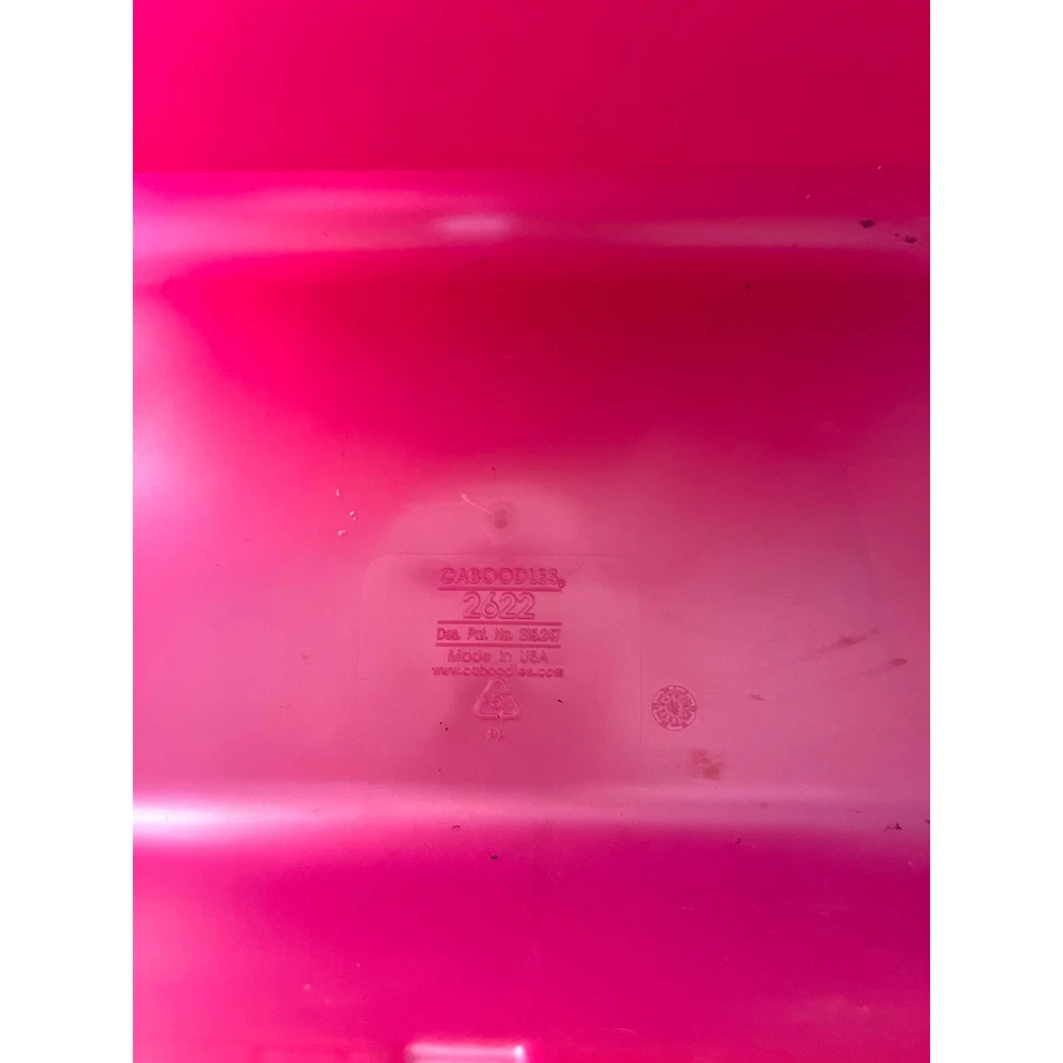 Estuche organizador de maquillaje vintage Caboodles rosa retro Foto 4 de 4